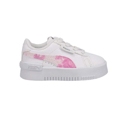 

Puma Jada Bleach Lace Up Toddler Girls Белые кроссовки Повседневная обувь 384884-01, Белый, Puma Jada Bleach Lace Up Toddler