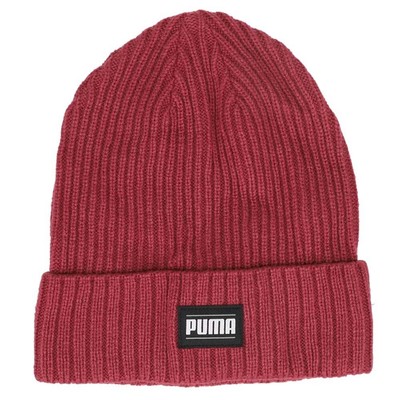 

Puma Ribbed Classic Cuff Beanie Mens Size  Athletic Casual 02403805, Фиолетовый, Puma Ribbed Classic Cuff Beanie
