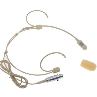 C60 Cardioid Headset Microphone For AKG Samson TA3F 3-Pin Replace Original Best
