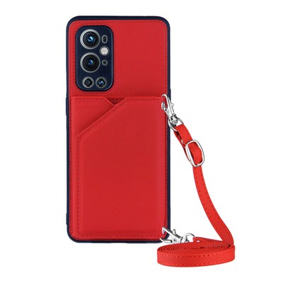 For OnePlus Nord CE3 Nord 2 9 Pro Drop-Proof Card Pocket Phone Case With Lanyard