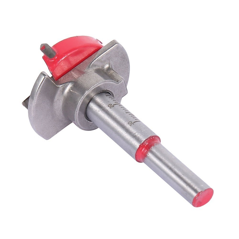 Woodwork Drill Kit Concealed Hinge Jig Boring Hole Template 35MmDrill Guide Tool