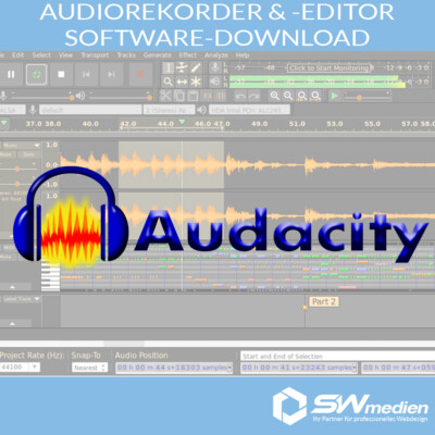 AUDACITY AUDIO REKORDER EDITOR AUFNAHME MP3 CREATOR SOFTWARE DOWNLOAD