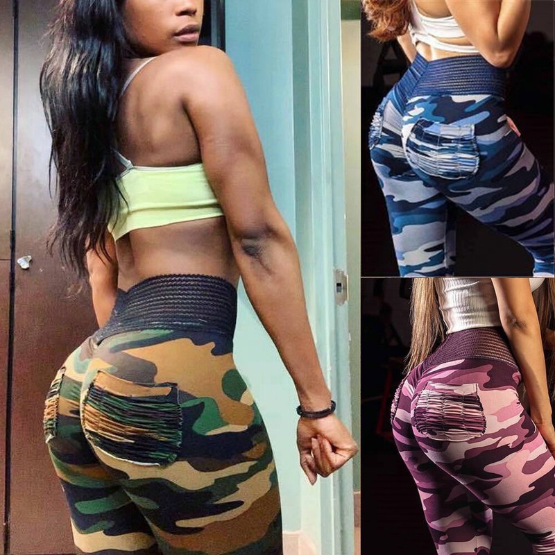 Women High Waist Yoga Pants Butt Lift Leggings Fitness Scrunch Elastic Trousers 8 Women High Waist Yoga Pants Butt Lift Leggings Fitness Scrunch Elastic Trousers 8