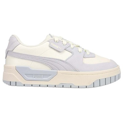 Puma Cali Dream Platform Lace Up Женские белые кроссовки Повседневная обувь 385597-01