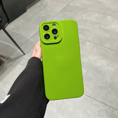 Silicone Slim Soft Shockproof Phone Case For iPhone 15Pro 14 Pro Max 14 13 12 11