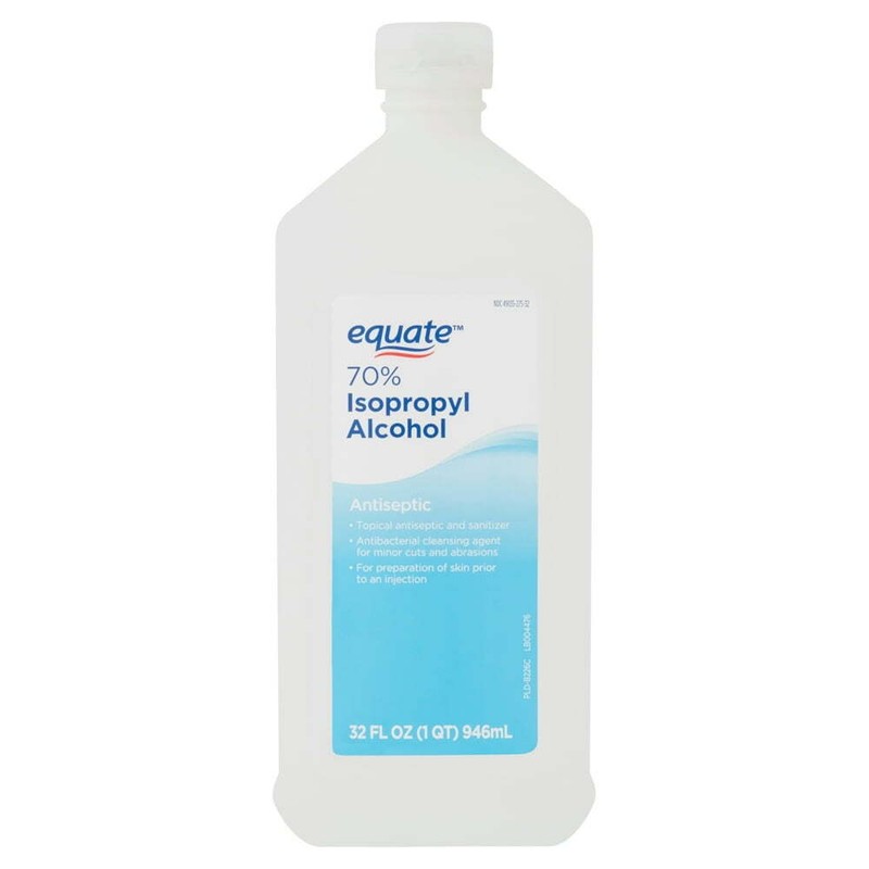 Equate 70% Isopropyl Alcohol Antiseptic, 32 Fl Oz