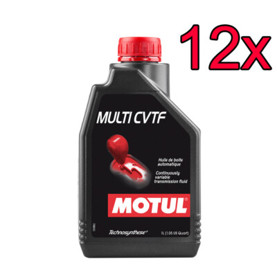 [Case of 12] Motul Multi CVTF  Full Synthetic CVT Transmission Fluid Oil 1L
