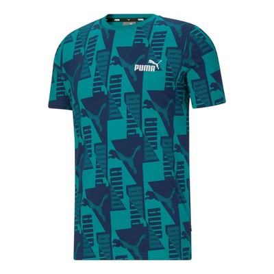 

Puma Power Aop Футболка с круглым вырезом и короткими рукавами Мужские синие повседневные топы 67216527, Синий, Puma Power Aop Crew Neck Short Sleeve T-Shirt