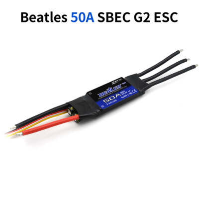 ZTW 32-Bit Beatles G2 20A/30A/50A/100A 2-6S SBEC Brushless ESC for RC Airplane