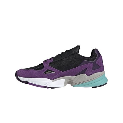 Pre-owned Adidas Originals Shoes Training Women Adidas Falcon W Cg6216 Black