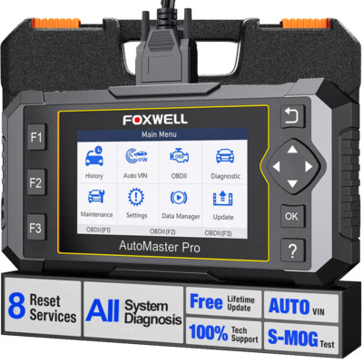FOXWELL NT624 Pro Car Full System Auto Diagnostic Tool OBD2 Scanner EPB DPF Oil