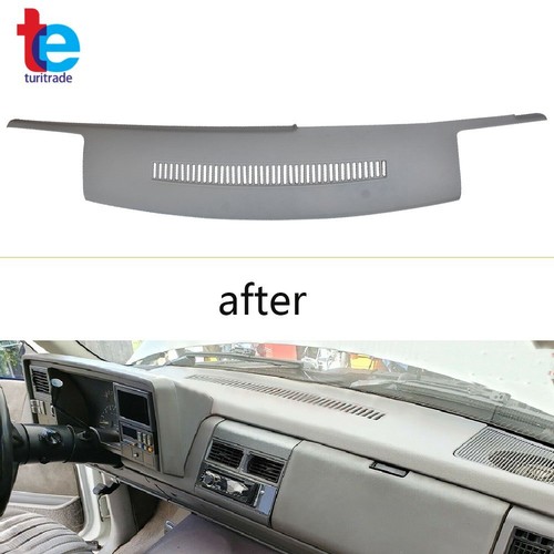 For 88-94 Chevy GMC Truck C1500 K1500 Yukon Grey Molded Dash