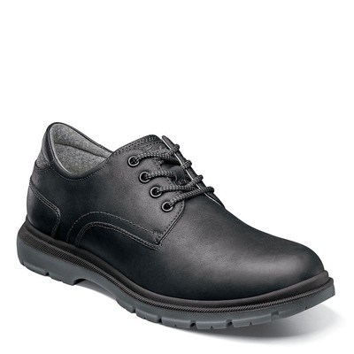 

Мужские оксфорды Florsheim Lookout с простым носком 11 D(M) США — черные, Черный