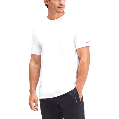 

Puma Porsche Design Graphic Crew Neck T-Shirt Mens Size  Casual Tops 595581-04, Белый, Puma Porsche Design Graphic Crew Neck T-Shirt