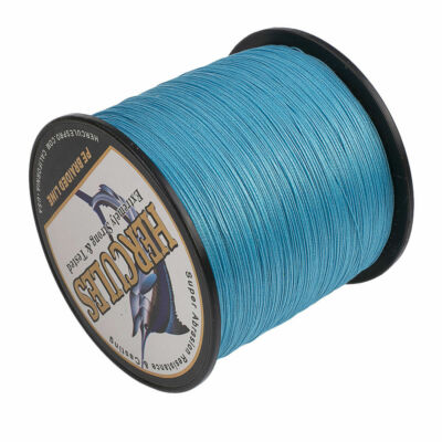 HERCULES Blue 300M 500M 1000M Yards 4 8 Strands Braided Fishing Line 10-300lbs