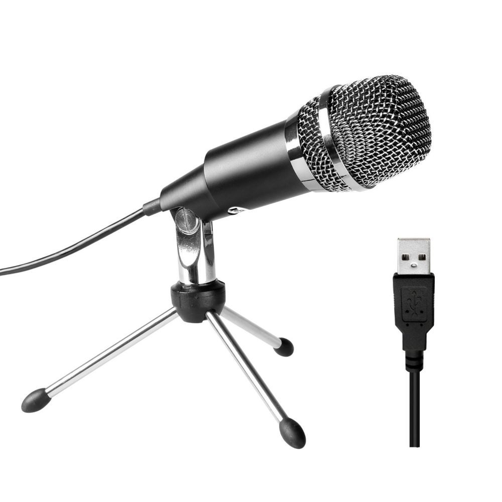 Fifine Plug & Play Home Studio USB Condenser Microphone for Windows Mac - K668