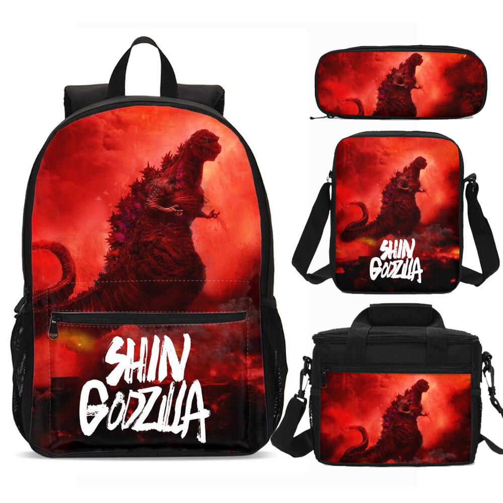 Godzilla Kids Schoolbag Set Boys Large Backpack Insulated Lunch Bag Pen Bags Lot - polybull com roblox godzilla backpack Godzilla Kids Schoolbag Set Boys Large Backpack Insulated Lunch Bag Pen Bags Lot - roblox godzilla backpack