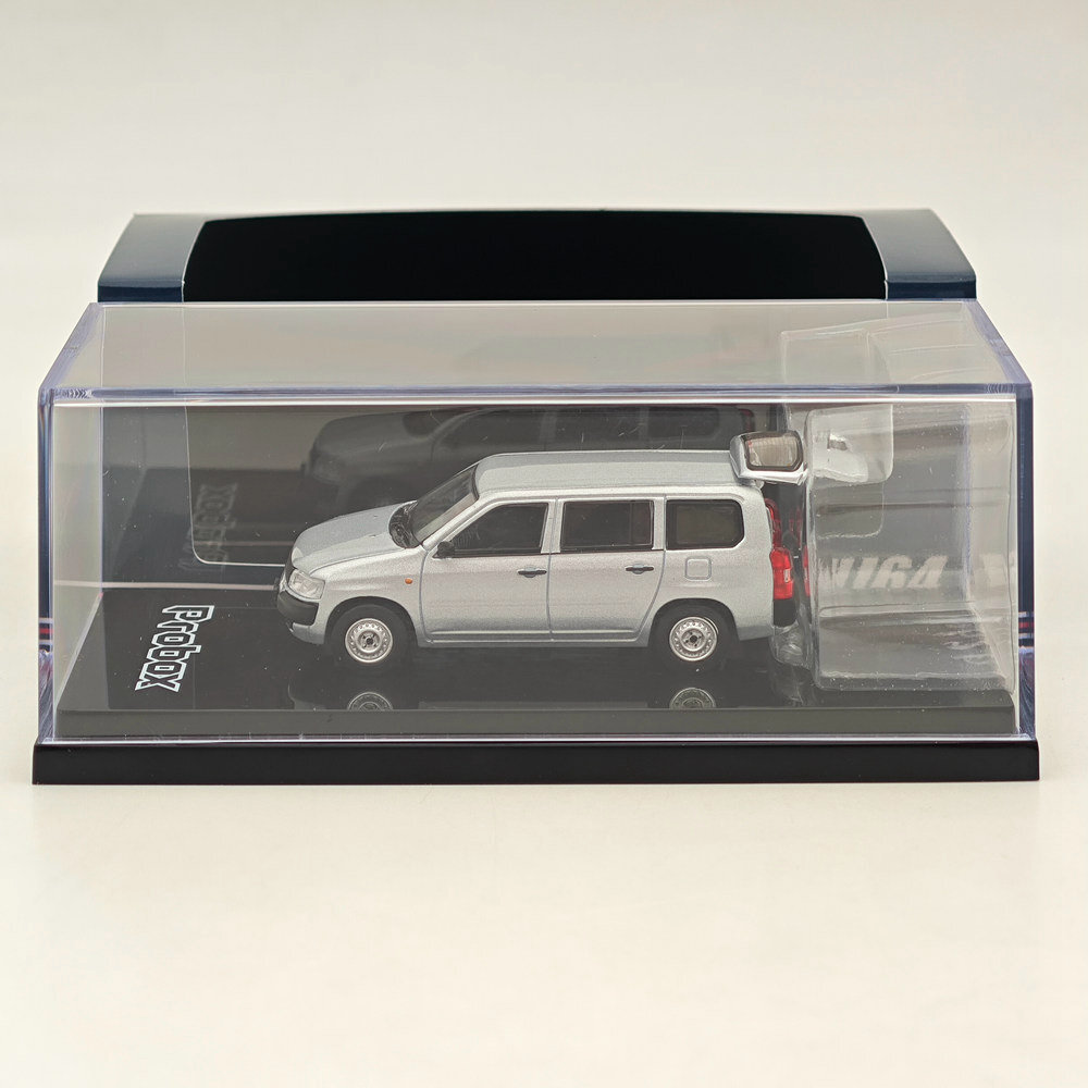Hobby Japan 1/64 Toyota PROBOX VAN DX Silver Metallic