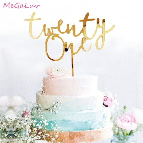 21st birthday girl cake