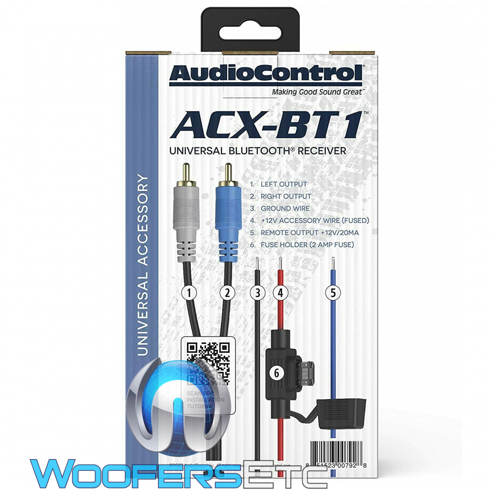 pkg SOUNDSTREAM SM4.1000D MARINE MOTORCYCLE 4-CH AMPLIFIER + ACX-BT1 BLUETOOTH