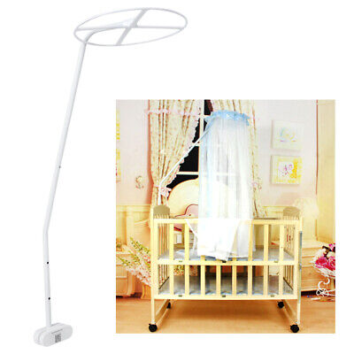 Mosquito Net Multi-Holder for Drape Canopy Stand Clip-On Ring Clamp Rod Bar Pole