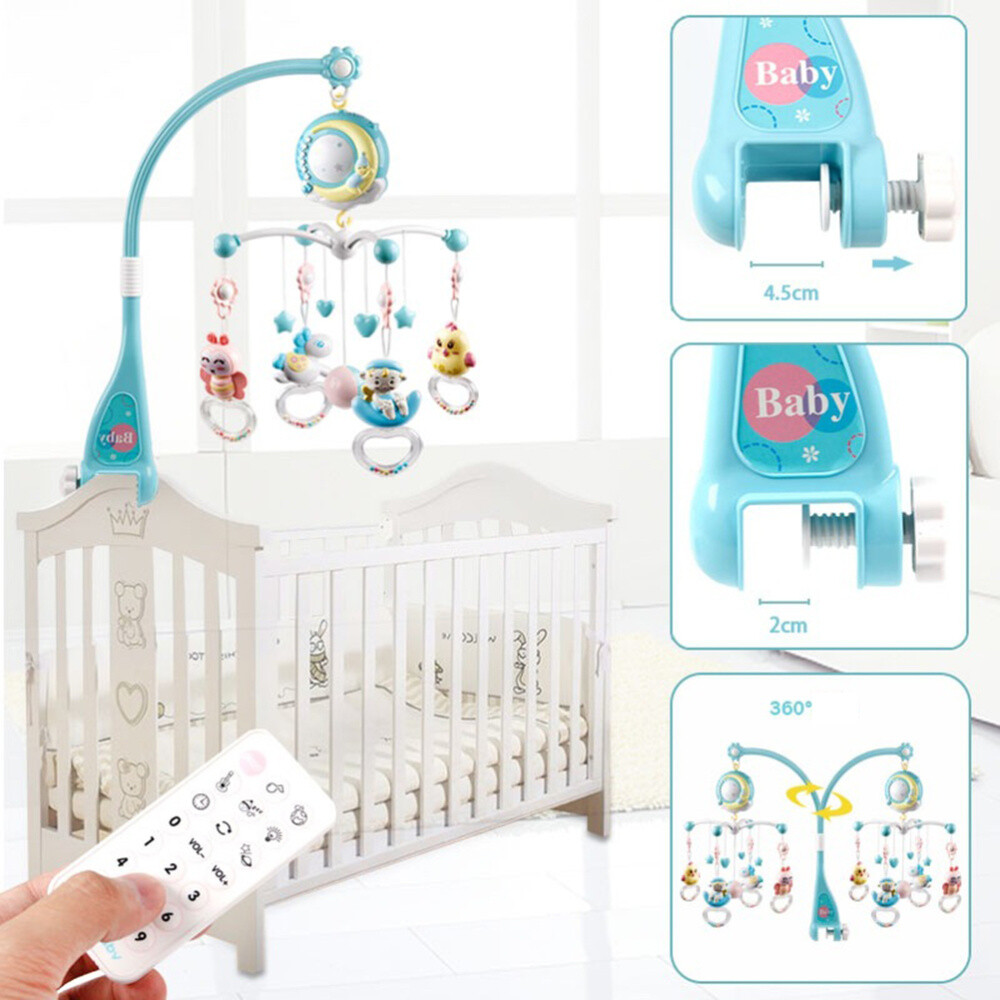 baby musical cot mobile night light