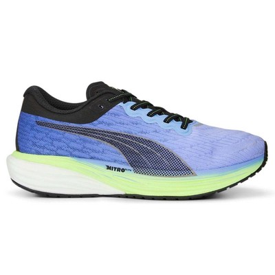 Мужские синие кроссовки Puma Deviate Nitro 2 Wide Running, спортивная обувь 37748403