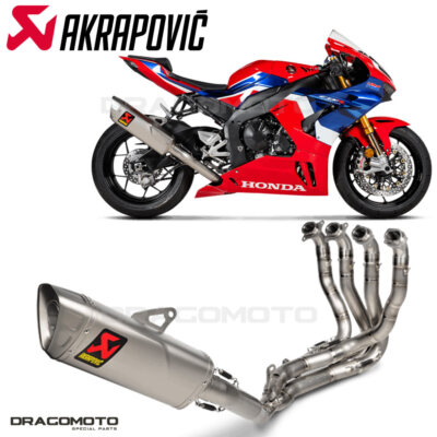 CBR1000RR-R純正AKRAPOVIC HONDA CBR 1000 RR 2020-2023 Full exhaust AKRAPOVIC Titanium