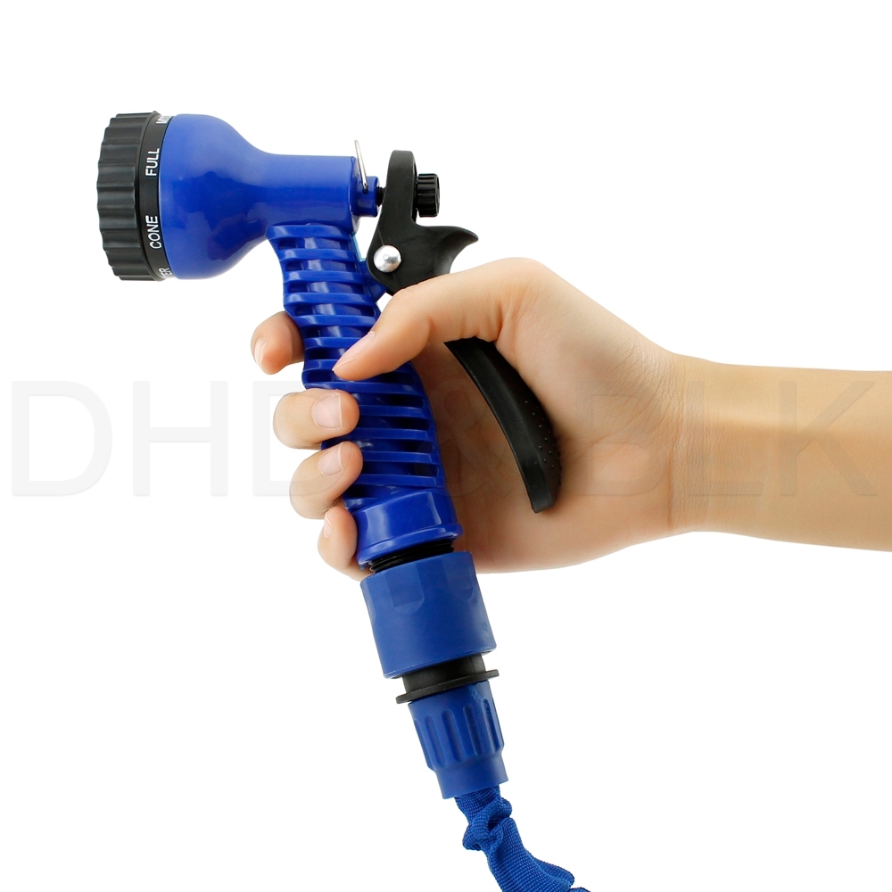 Deluxe 25 50 75 100 Feet Expandable Flexible Garden Water Hose w/ Spray Nozzle eBay