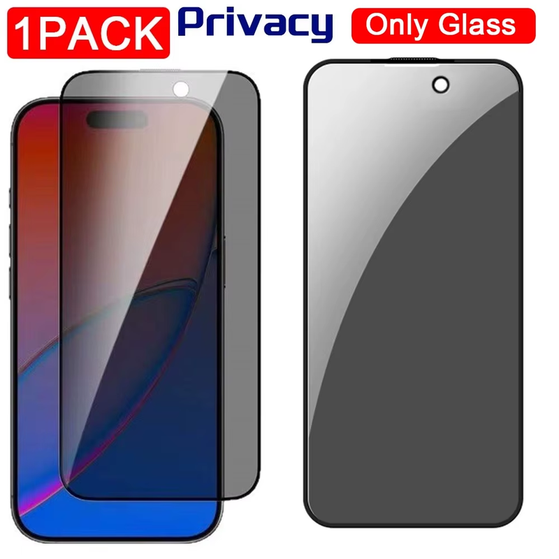 Iphone 17 pro air max  Glass Screen Protector Tempered Privacy 3-pack Shockproof