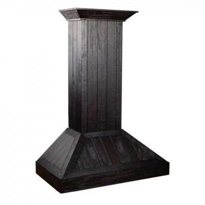 NEW 30'' ZLINE DESIGNER WALL RANGE HOOD RUSTIC DARK FINISH WITH MOTOR KPDD-30