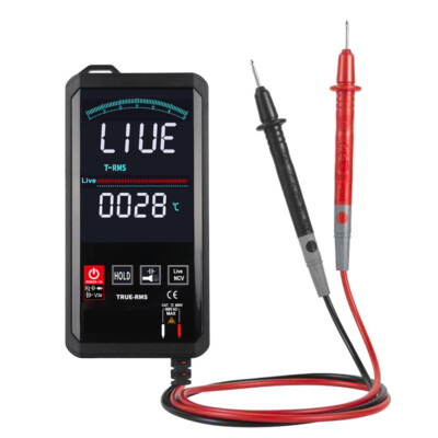 6000Counts Multimeter TouchScreen Voltage Frequency Capacitance Resistance W5A5