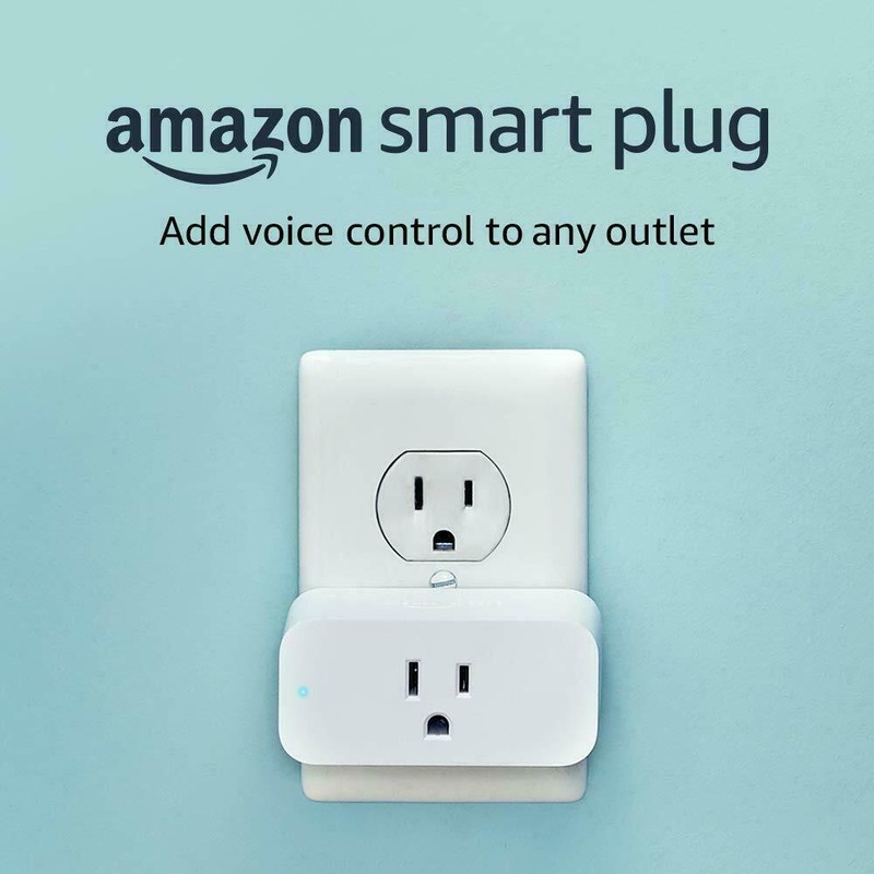 Amazon Smart Plug, works with Alexa - White Color, One