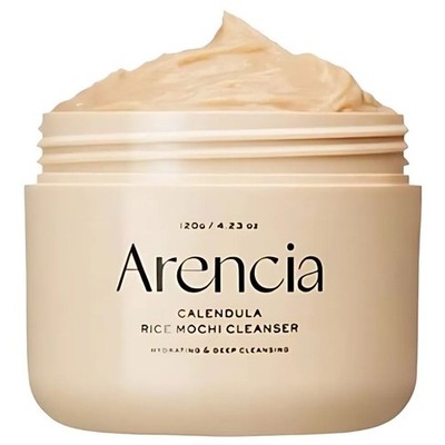 Arencia Calendula Rice Mochi Moisturizing Cleansing Paste, 120 g