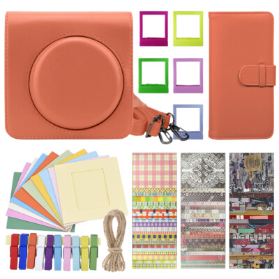 Deluxe Stylish Fun Accessory Kit for Fujifilm Instax Square SQ1 Camera All Color
