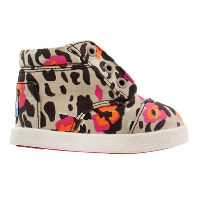 

TOMS Paseo High Top Kids Бежевые кроссовки Повседневная обувь для девочек 10010729, Бежевый, TOMS Paseo High Top Kids