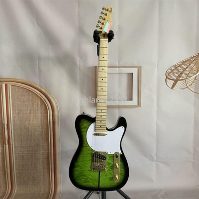 Tuff Dog Tele TL Merle Haggard Electric Guitar Maple Fretboard Green Burst