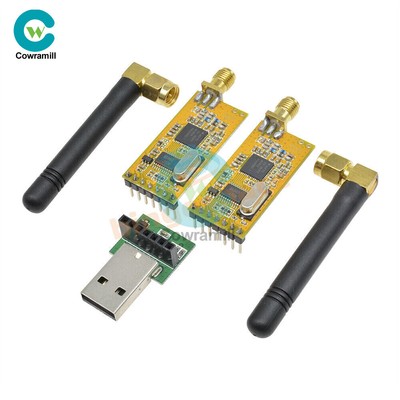 Wireless APC220 RF serial Data Modules With Antennas USB Converter for Arduino