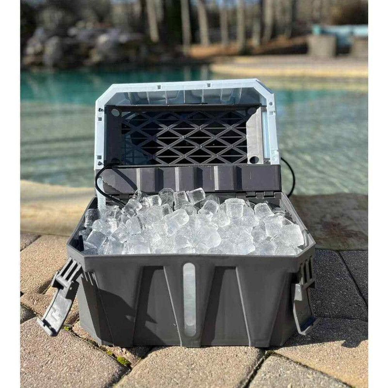 Portable Evaporative Cooler 900 CFM 2-Speed for 350 sq. ft. in Gray Compact