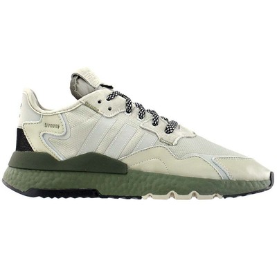 

Adidas Nite Jogger Мужские Бежевые, Зеленые Кроссовки Повседневная Обувь EE5871, Beige;green, adidas Nite Jogger
