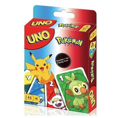 UNO Games Flip Dos Pokemon Avengers Anime Kids and Family Card Board Game Funny