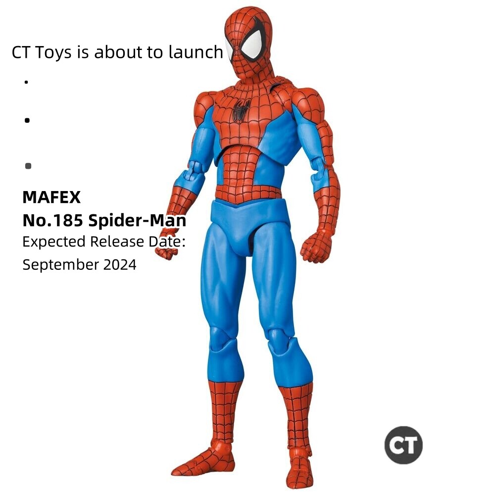 アメコミ MAFEX 185 SPIDER MAN CLASSIC COSTUME Ver In Stock MAFEX No.185 SPIDER-MAN CLASSIC COSTUME Ver. 1/12