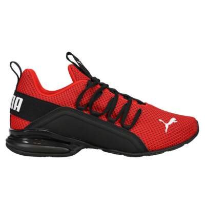 

Puma 377190-01 Мужские двухцветные кроссовки Axelion Повседневная обувь - Красный, Puma Axelion Two-Tone