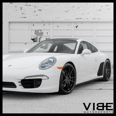 19'' ROHANA RFX2 BLACK FORGED CONCAVE FORGED WHEELS RIMS FITS PORSCHE CAYMAN R S