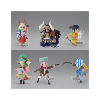 Banpresto One Piece - WCF The Great Pirates 100 Landscapes Vol. 8 - Serie de 6 F