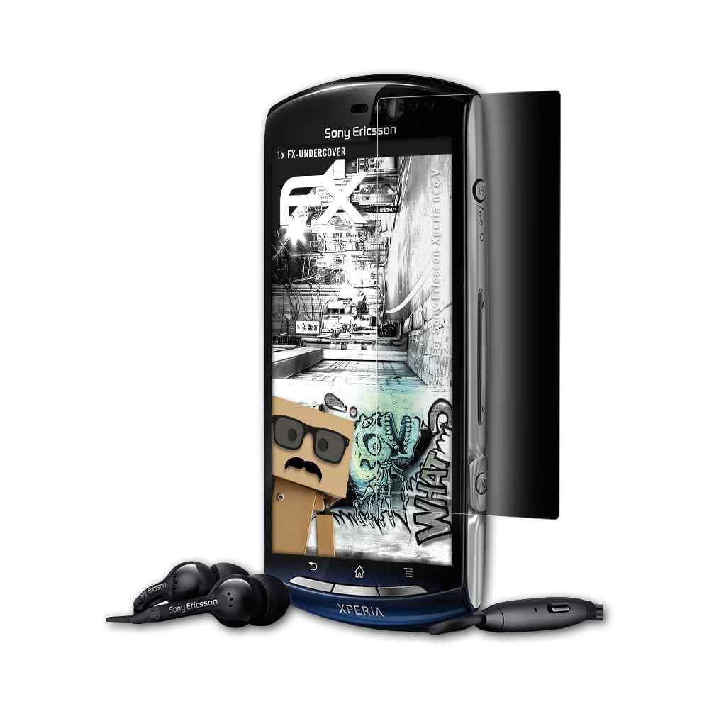 Details about atFoliX Privacy Screen Protector for Sony-Ericsson Xperia neo  V FX-Undercover