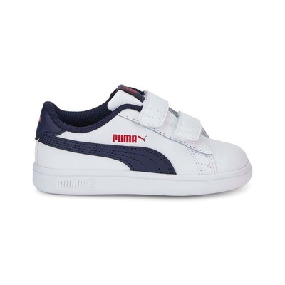 

Puma Smash V2 Slip On Toddler Boys Размер 7 M Кроссовки Повседневная обувь 36517437, Белый, Puma Smash V2 Slip On Toddler