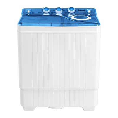 26lbs Home Apartment Twin Tub Washing Machine Spinner Cycle Dryers Semi-Auto