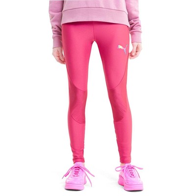 

Спортивные леггинсы Puma Evide High Waist Athletic Womens Pink Athletic Casual 597773-25, Розовый, Puma Evide High Waist Athletic Leggings