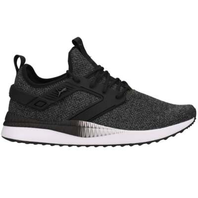 

Puma 369121-01 Pacer Next Excel Variknit Lace Up Мужские кроссовки Повседневная обувь, Black;white, Puma Pacer Next Excel Variknit Lace Up